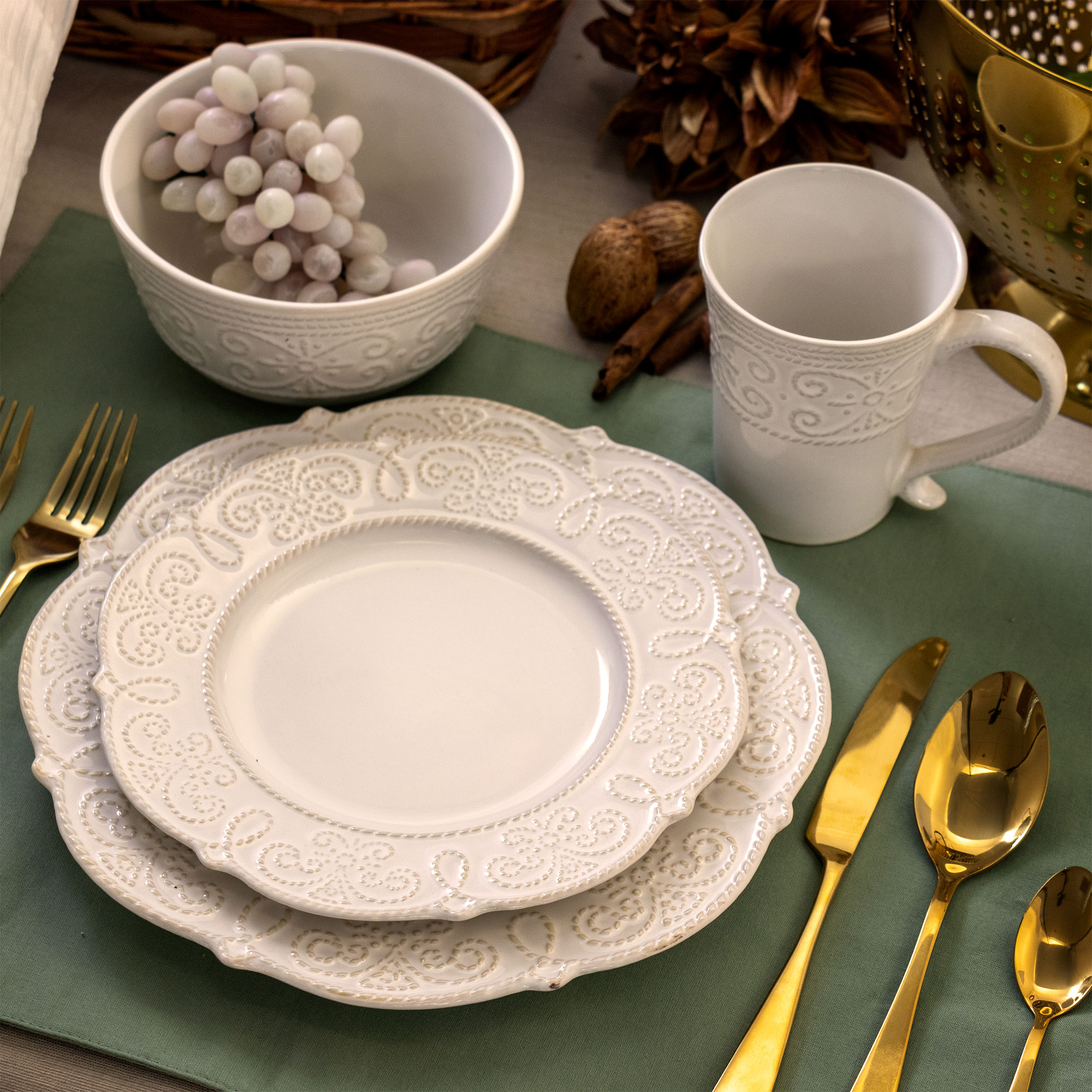 Elama Dinnerware & Serveware